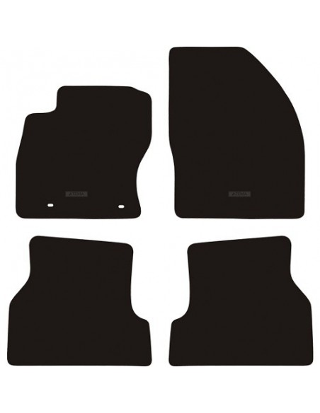 TAPPETI SU MISURA IN MOQUETTE NERO FORD FOCUS dal 2004-2010