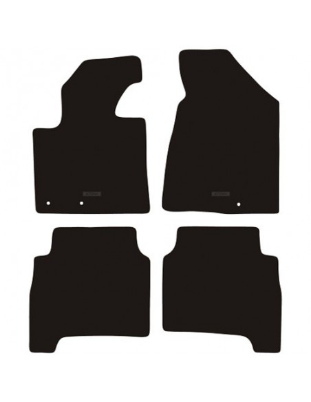 TAPPETI SU MISURA IN MOQUETTE NERO KIA SORENTO dal 2009-