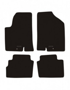 TAPPETI SU MISURA IN MOQUETTE NERO KIA SOUL dal 2008-