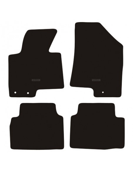 TAPPETI SU MISURA IN MOQUETTE NERO KIA SPORTAGE dal 2010-