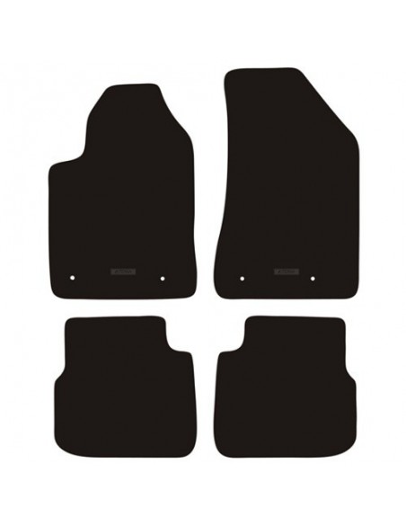 TAPPETI SU MISURA IN MOQUETTE NERO LANCIA DELTA III dal 2008-