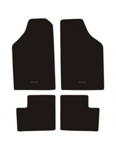 TAPPETI SU MISURA IN MOQUETTE NERO LANCIA Y dal 1996-2002