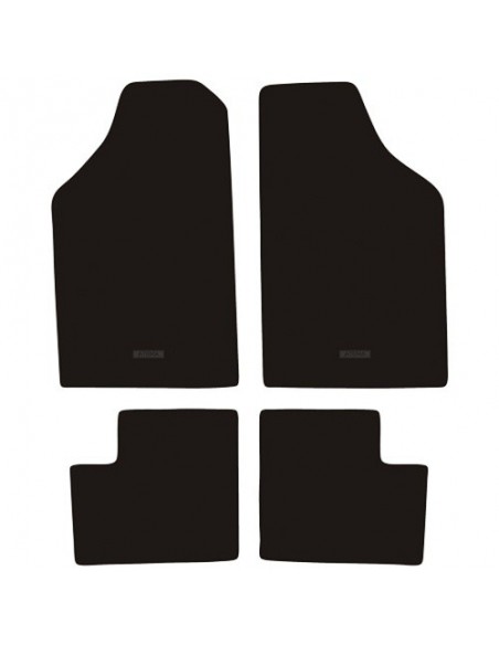 TAPPETI SU MISURA IN MOQUETTE NERO LANCIA Y dal 1996-2002