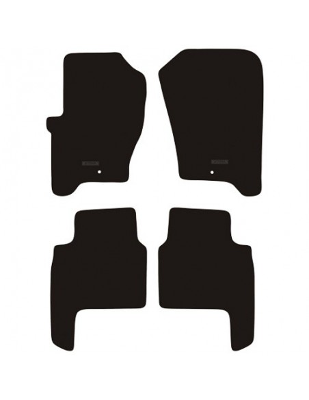 TAPPETI SU MISURA IN MOQUETTE NERO RANGE ROVER dal 2002-