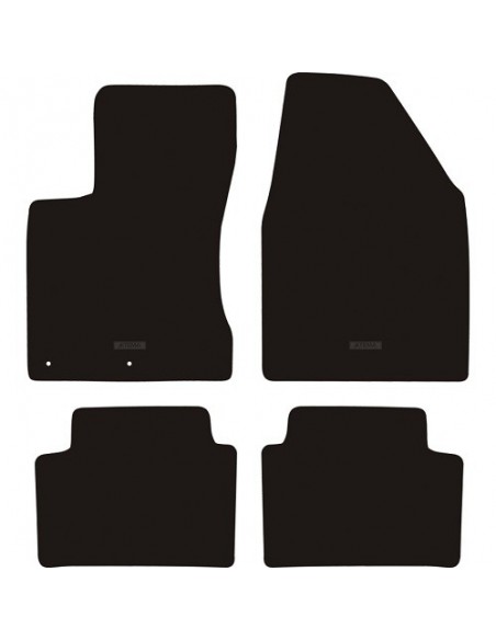 TAPPETI SU MISURA IN MOQUETTE NERO NISSAN QASHQAI dal 2006-2014