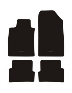 TAPPETI SU MISURA IN MOQUETTE NERO RENAULT CLIO dal...