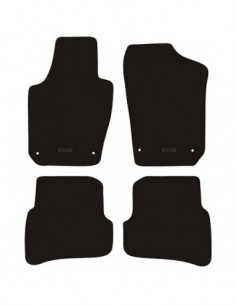 TAPPETI SU MISURA IN MOQUETTE NERO SEAT IBIZA dal 2008-