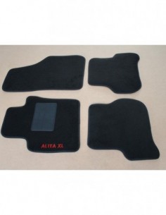 TAPPETI SU MISURA IN MOQUETTE NERO SEAT ALTEA XL dal 2009...