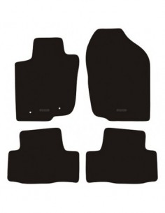 TAPPETI SU MISURA IN MOQUETTE NERO TOYOTA RAV-4 dal 2006-