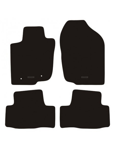 TAPPETI SU MISURA IN MOQUETTE NERO TOYOTA RAV-4 dal 2006-