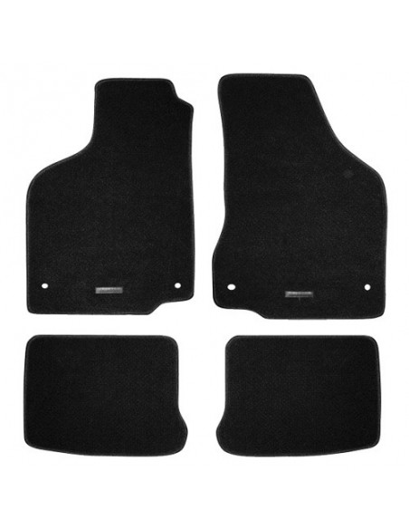 TAPPETI SU MISURA IN MOQUETTE NERO VOLKSWAGEN POLO 1995-2001