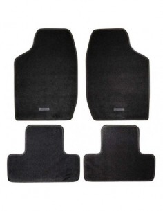 TAPPETI UNIVERSALI IN MOQUETTE NERO 650x440mm+390x500mm