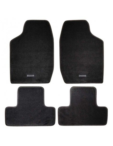 TAPPETI UNIVERSALI IN MOQUETTE NERO 650x440mm+390x500mm