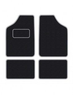 TAPPETI SPECIFICI IN MOQUETTE NERO/GRIGIO
