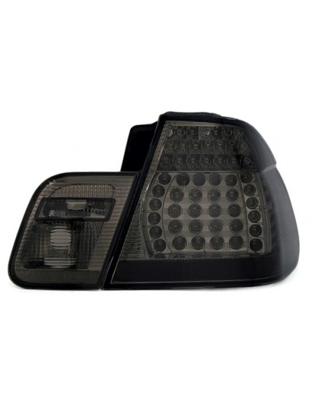 FARI POSTERIORI A LED NERI BMW SERIE 3 E46 5p 2002-2004