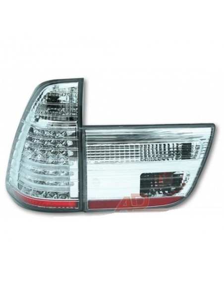 FARI POSTERIORI A LED CROMATI BMW X5 (E53) 1999-2003