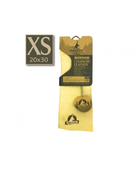 PANNO ASCIUGATURA IN VERA PELLE DI DAINO 20x30cm