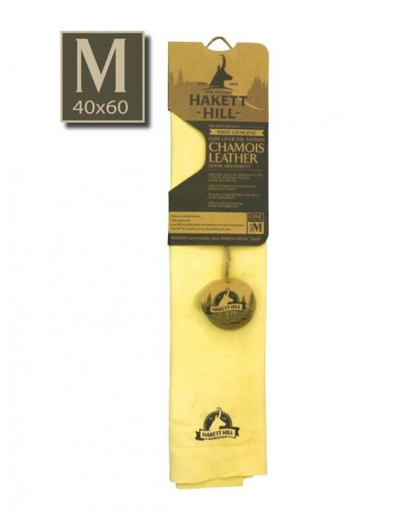 PANNO ASCIUGATURA IN VERA PELLE DI DAINO 40x60cm