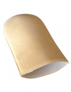 PANNO ASCIUGATURA MANOPOLA IN PELLE SCAMOSCIATA 17x26cm