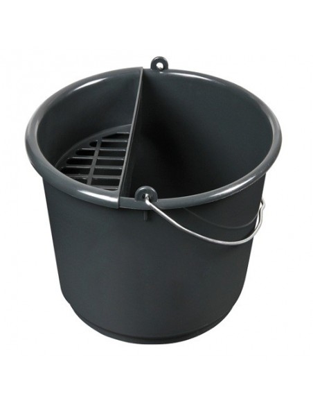 SECCHIO CON PORTA SPUGNA - 10 L.