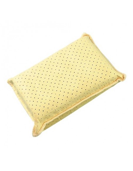 SPUGNA LAVAGGIO RICOPERTA DI PELLE SCAMOSCIATA SINTETICA