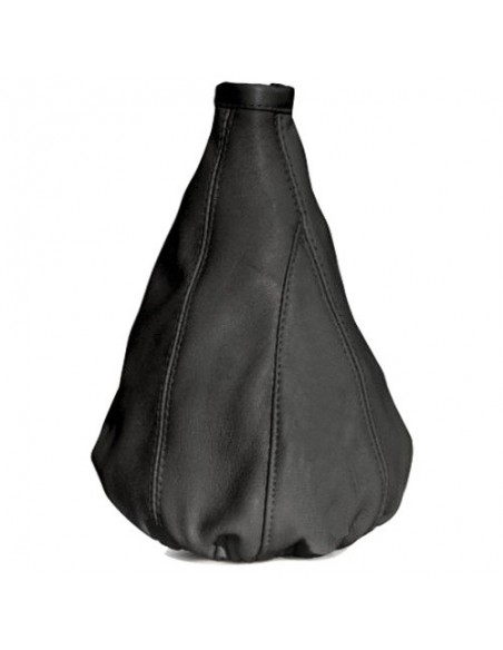 CUFFIA CAMBIO IN VERA PELLE NERA UNIVERSALE