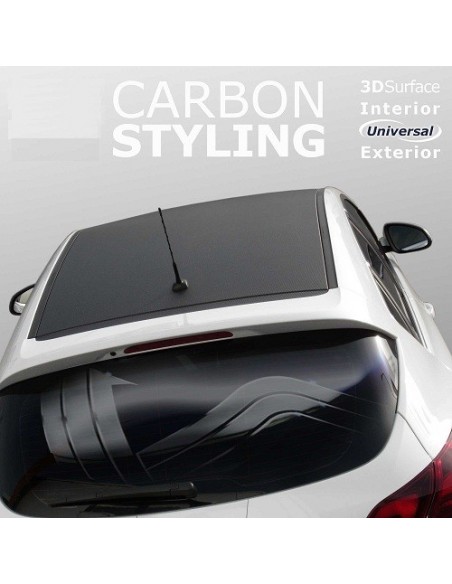 FOGLIO ADESIVO CARBONIO 3D OPTIC CARBON 1,52 x 50 metri