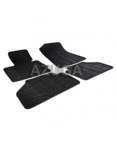 4 TAPPETI GOMMA NERI BMW X3 (F25) DAL 2010 IN POI