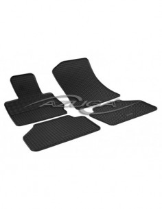 4 TAPPETI GOMMA NERI BMW X3 (F25) DAL 2010 IN POI