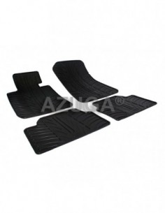 4 TAPPETI GOMMA NERI BMW SERIE 1 (F20) DAL 9/2011-