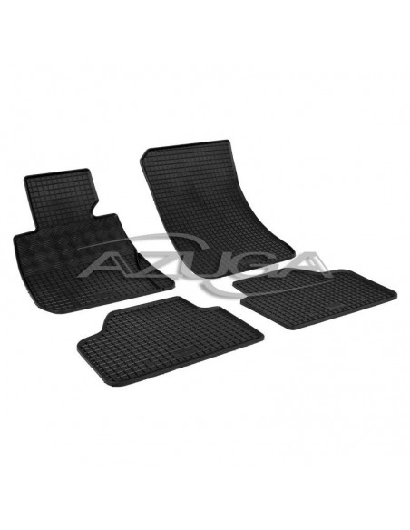 4 TAPPETI GOMMA NERI BMW X1 (E84) DAL 2009-2015