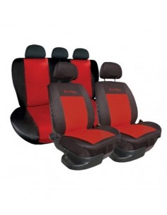 SET COPRISEDILI UNIVERSALI EFFECT ROSSO ANTERIORE E...