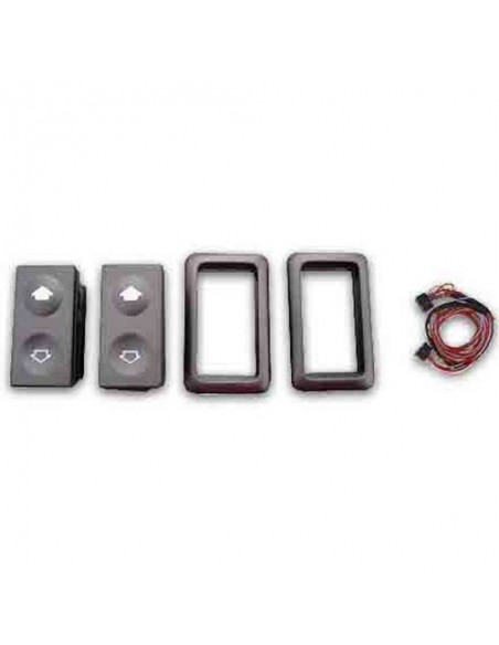 INTERRUTTORI PULSANTIERA ALZACRISTALLI 28x46mm UNIVERSALI