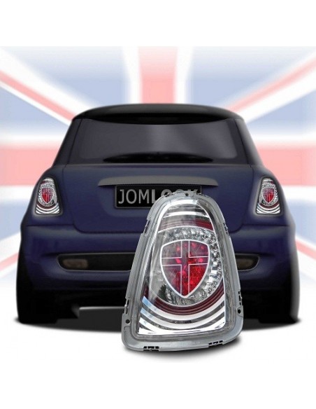 FARI POSTERIORI A LED CROMATI MINI COOPER R56 dal 2011-
