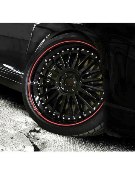 ADESIVO RIFRANGENTE CERCHI WHEEL TRIM "ROSSO" 5mm X 6mt