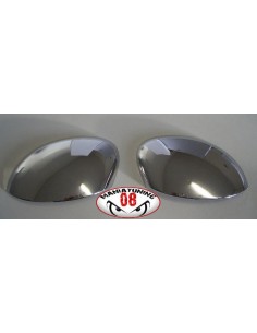 CALOTTE COPRISPECCHI CROMATE PEUGEOT 206 E 206 PLUS