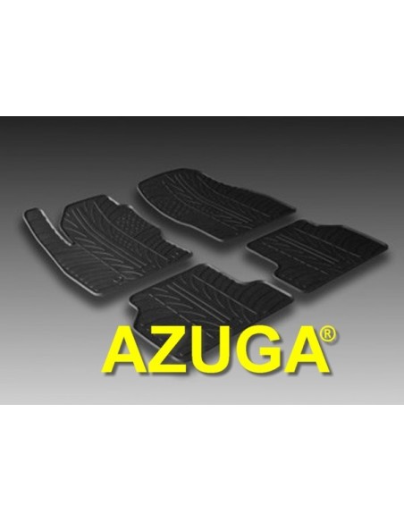 4 TAPPETI GOMMA NERI FORD FOCUS III BERLINA e SW dal 2011-