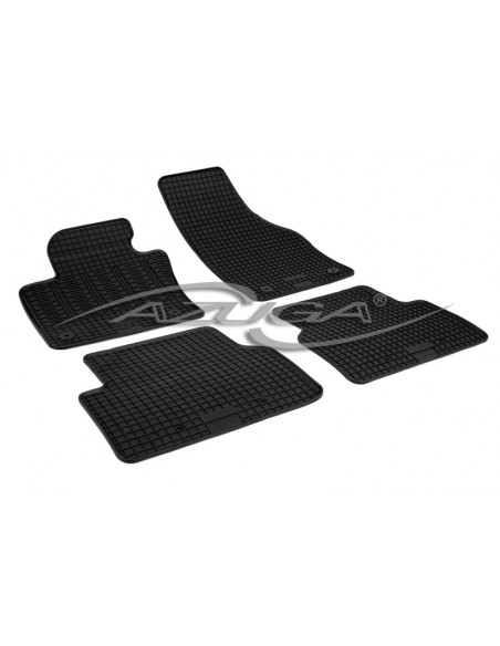 4 TAPPETI GOMMA NERI AUDI Q3 dal 2011-