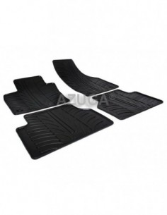 4 TAPPETI GOMMA NERI AUDI Q3 dal 2011-