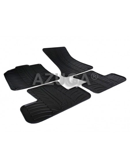 4 TAPPETI GOMMA NERI AUDI Q5 dal 2008 IN POI