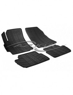 4 TAPPETI GOMMA NERI CHEVROLET SPARK dal 2010 IN POI