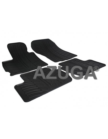 4 TAPPETI GOMMA NERI CITROEN C-CROSSER dal 2007-