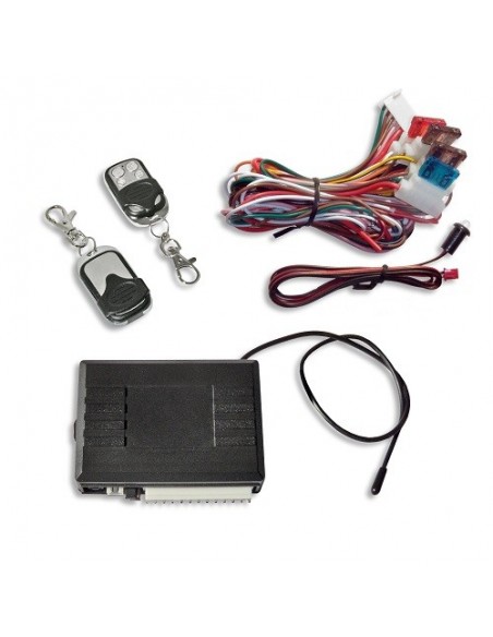 KIT CHIUSURA CENTRALIZZATA  3 e 5 PORTE CON 2 TELECOMANDI