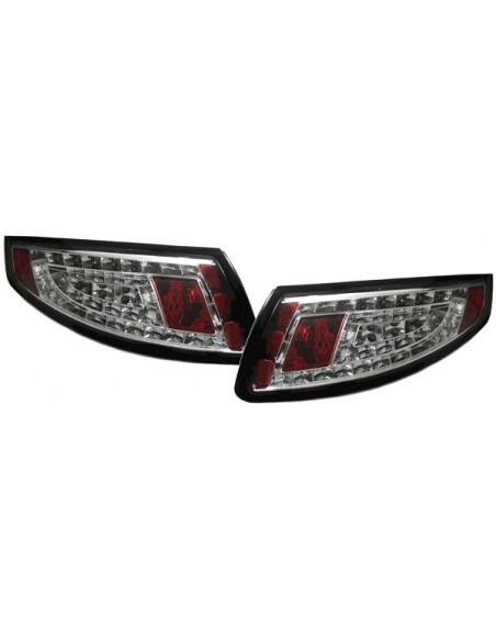 FARI POSTERIORI A LED CROMATI PORSCHE 911 997 dal 2004-2008