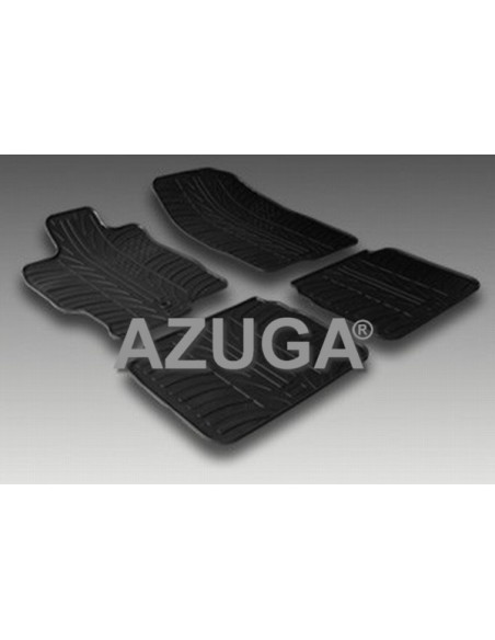 4 TAPPETI GOMMA NERI MAZDA 6 dal 2008-