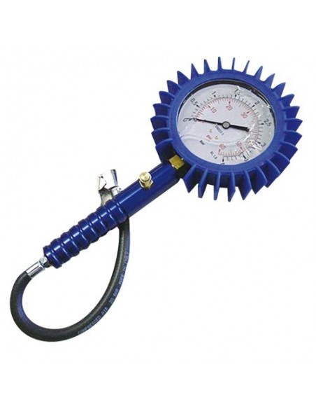 MANOMETRO GONFIAGGIO GOMME PROFESSIONALE MAN-100 PIEGA