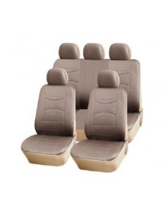 SET COPRISEDILI UNIVERSALI POLIESTERE ZAFFIRO BEIGE...