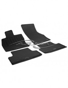 4 TAPPETI GOMMA NERI VOLKSWAGEN GOLF 7 dal 2012-