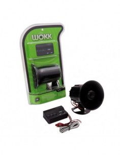 SIRENA CON 3 SUONI ELETTRONICI DIFFERENTI CON CENTRALINA