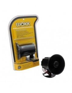 SIRENA CON 6 SUONI ELETTRONICI DIFFERENTI SEQUENZIALI